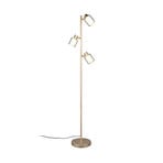 Lampadaire Neralo, couleur or, métal, hauteur 154,5 cm, E14