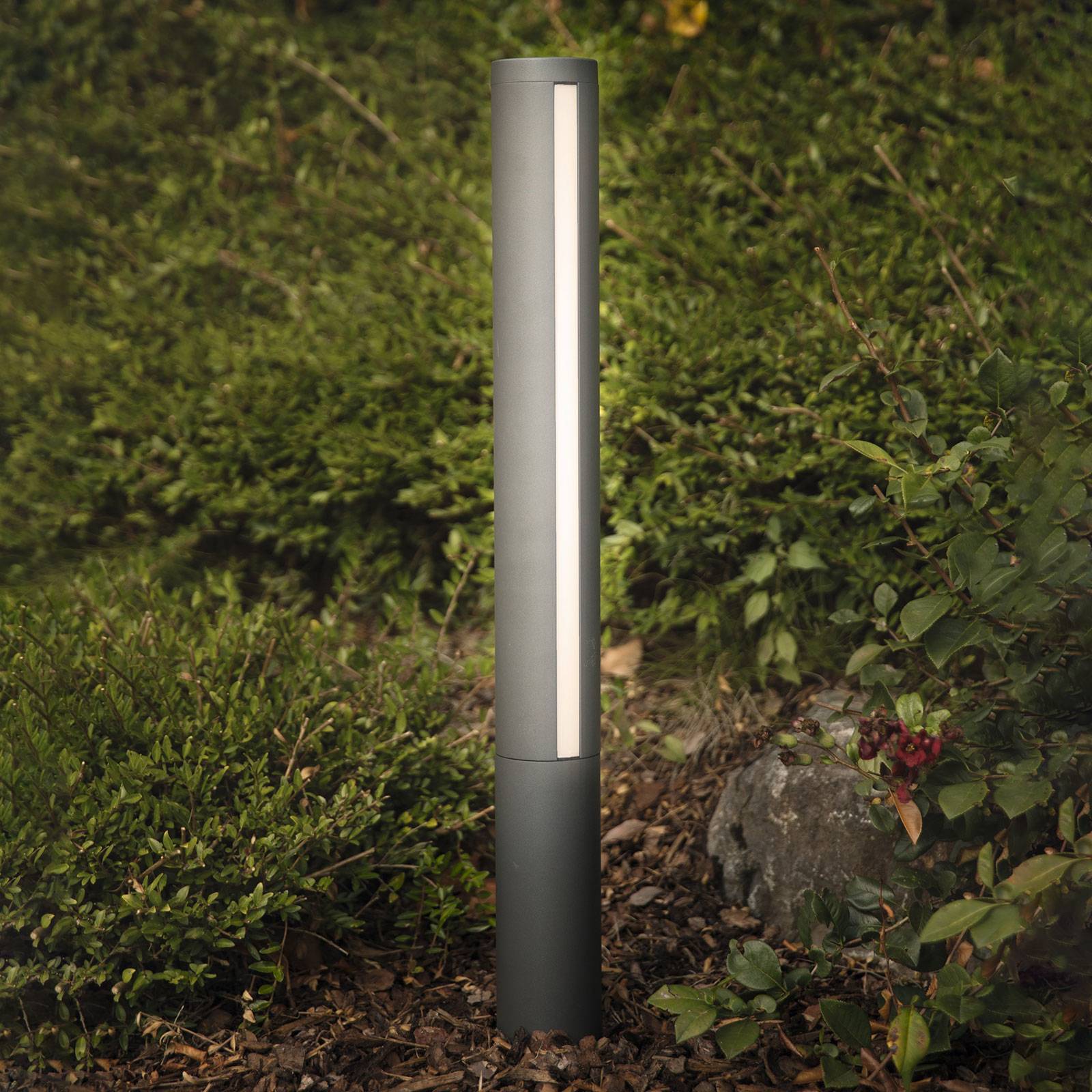 Słupek ogrodowy LED Lilia, wysokość 75 cm