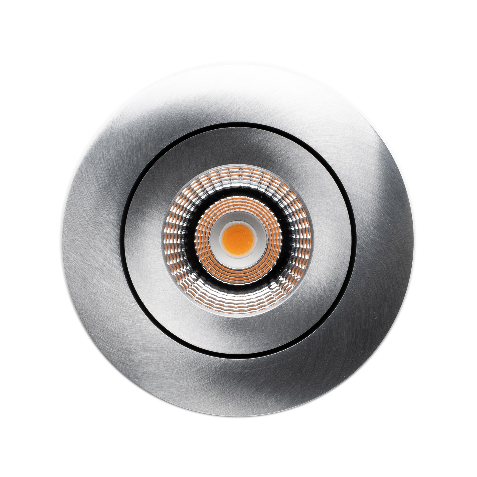 SLC One 360° LED infälld belysning dim-to-warm aluminium