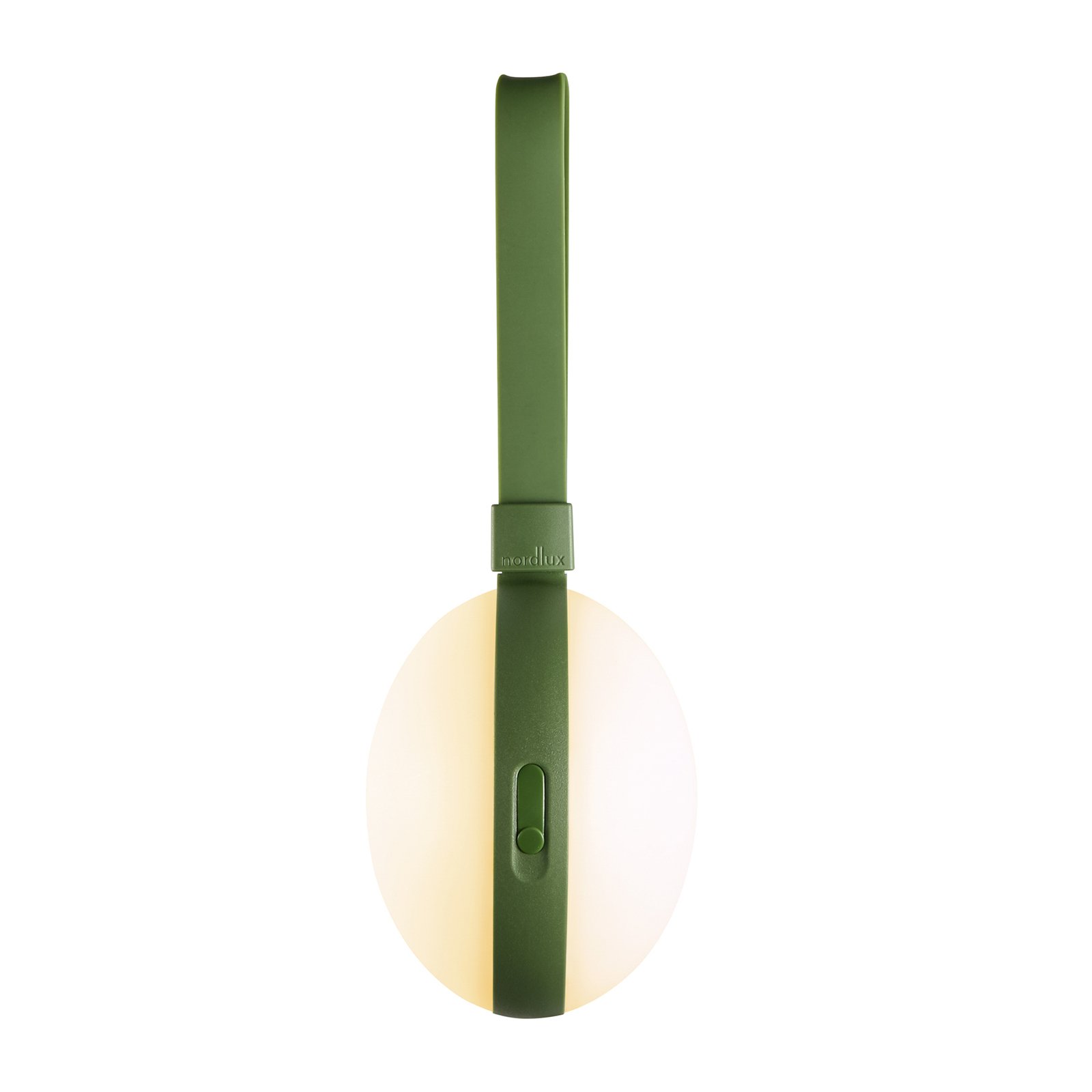 Bring to go udendørs LED-lampe, Ø 12 cm, hvid/grøn