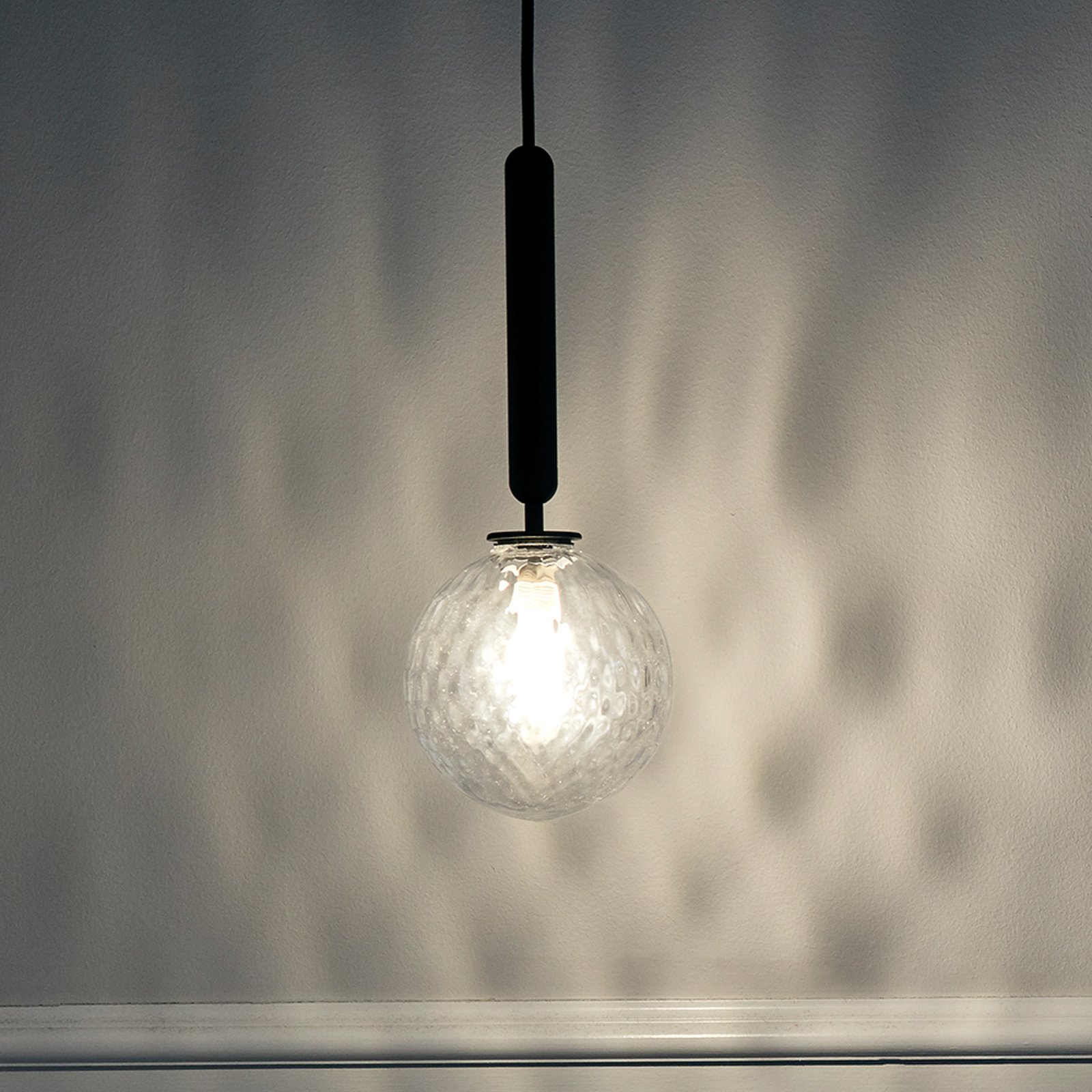 Miira 1 Taklampa Rock Grey/Optic Clear - Nuura