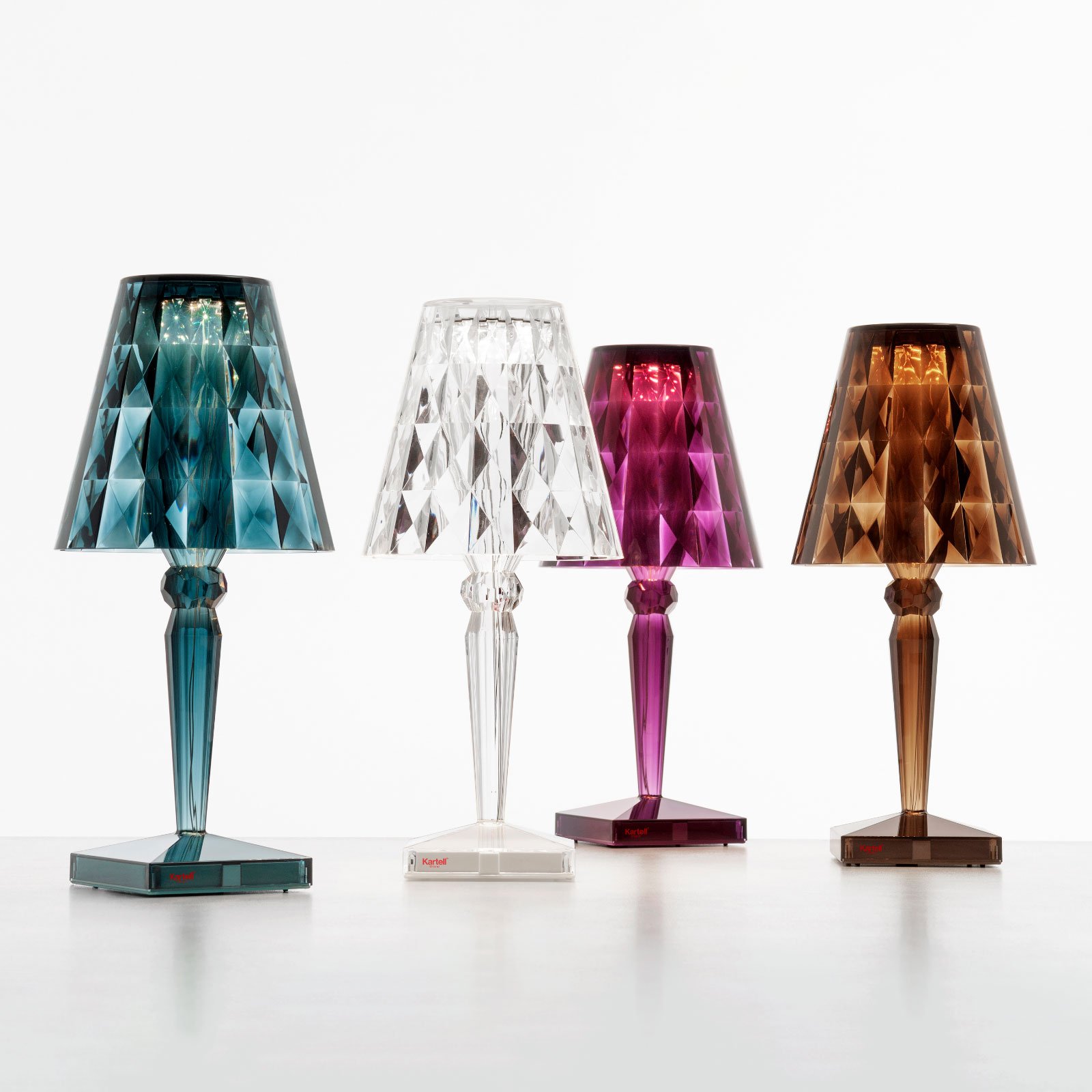 Kartell Big Battery - LED table lamp IP54 with rechargeable battery