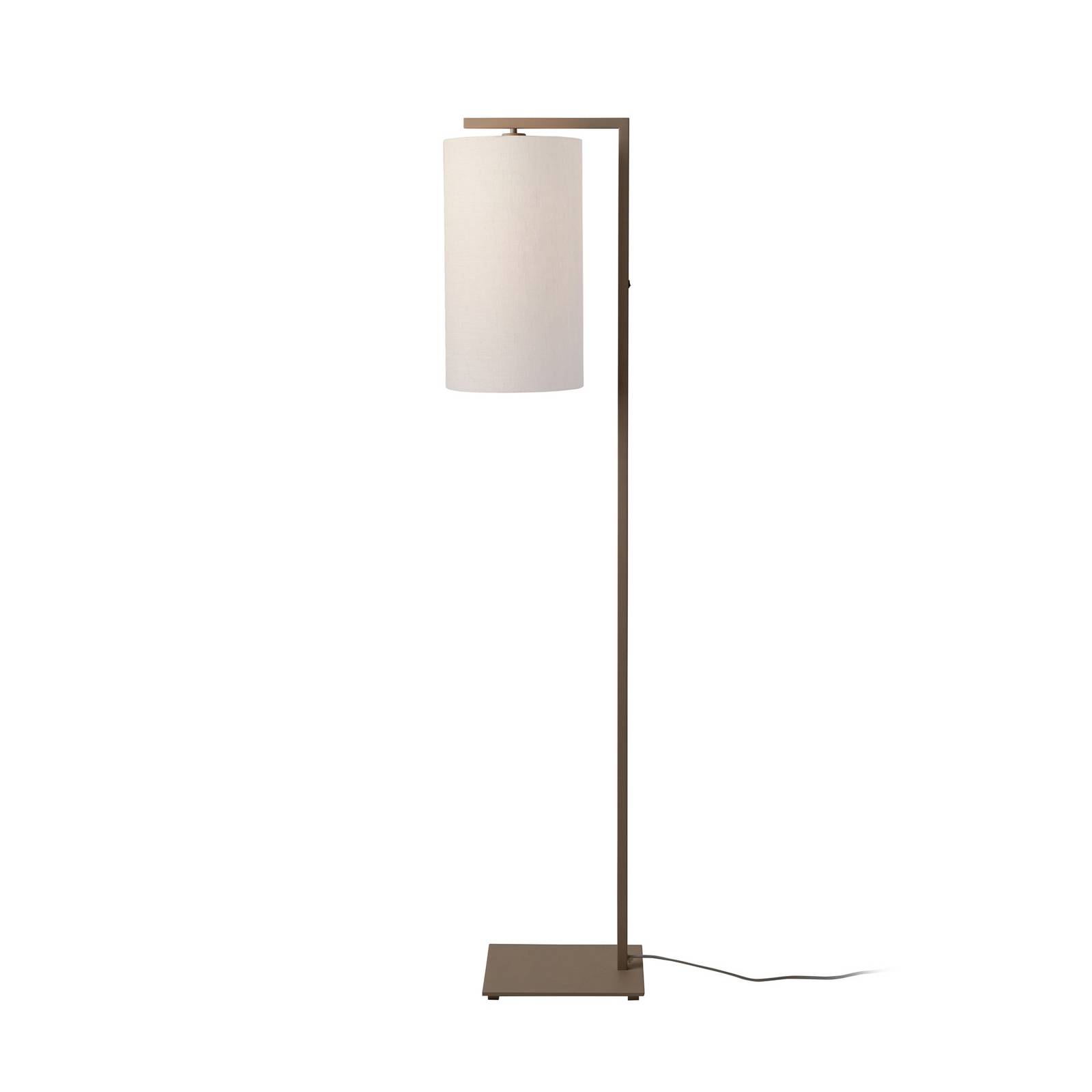 IT'S ABOUT ROMI Stehlampe Boston, Ø 25 cm, weiß/sandfarben
