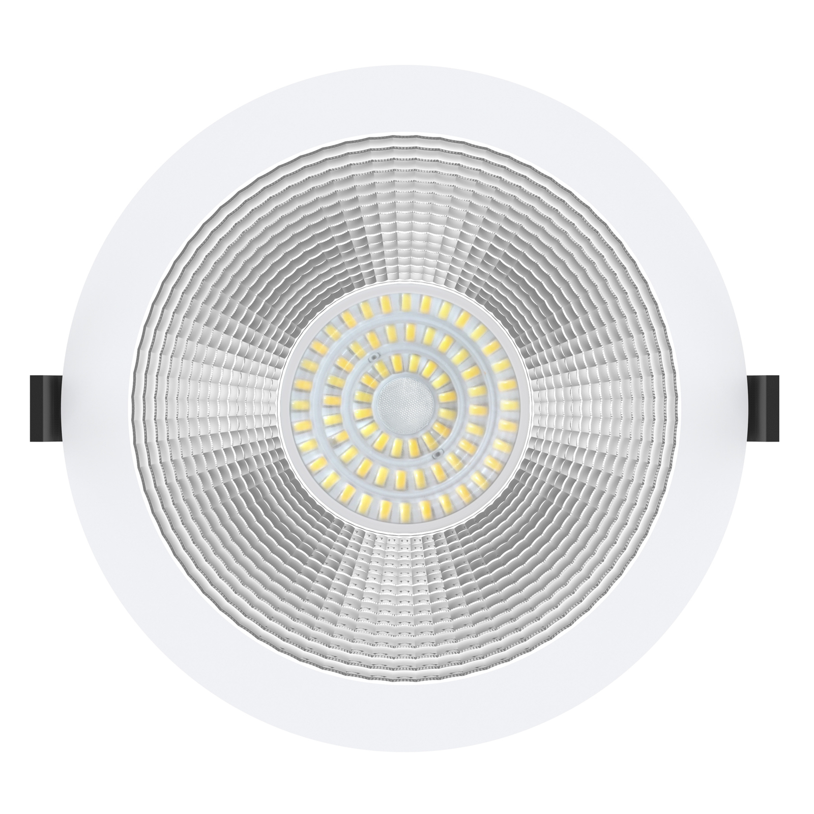 SLC Shift LED recessed spotlight Ø22.8cm CCT white