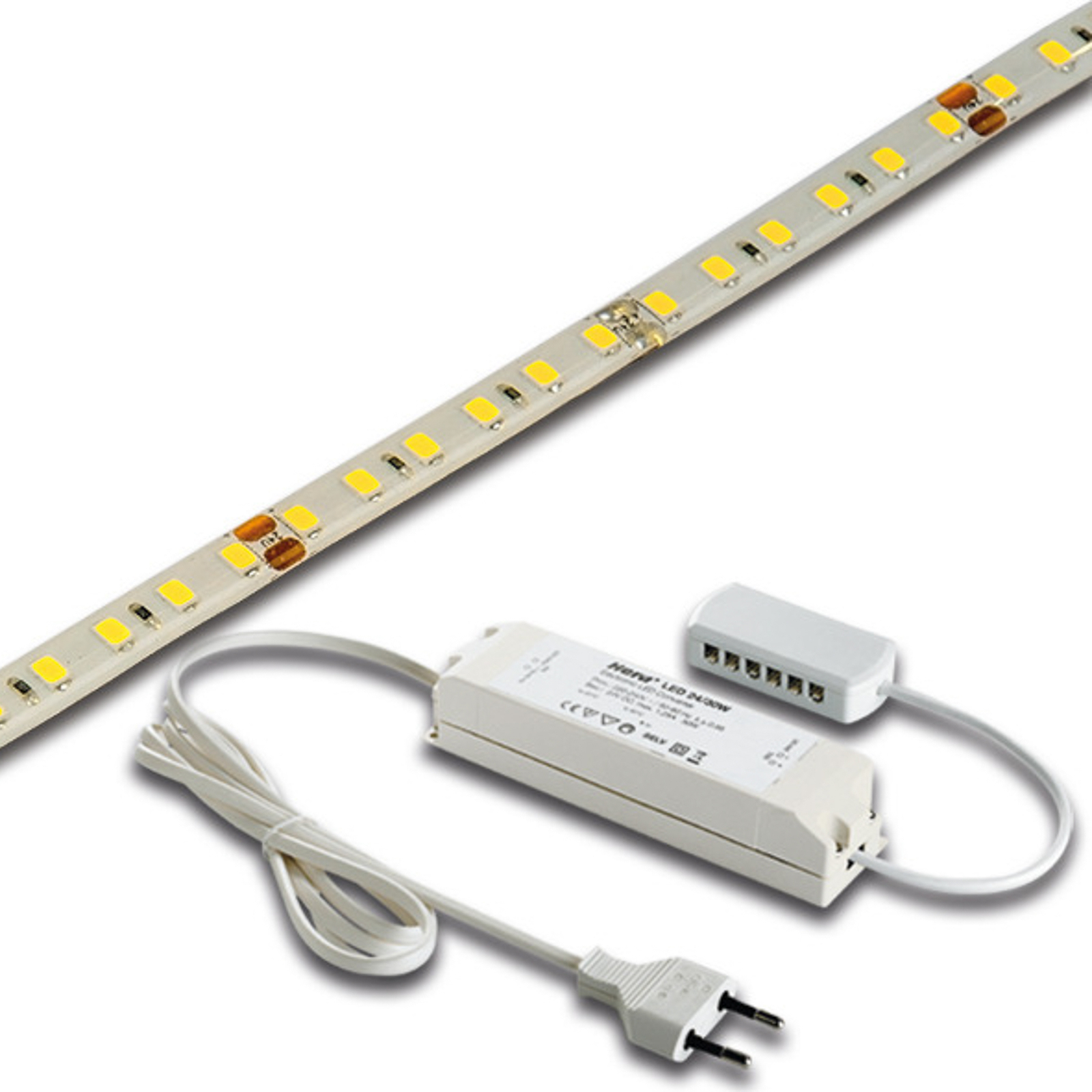 LED-szalag Basic-Tape S, IP54, 3,000K, 260cm hosszúságú