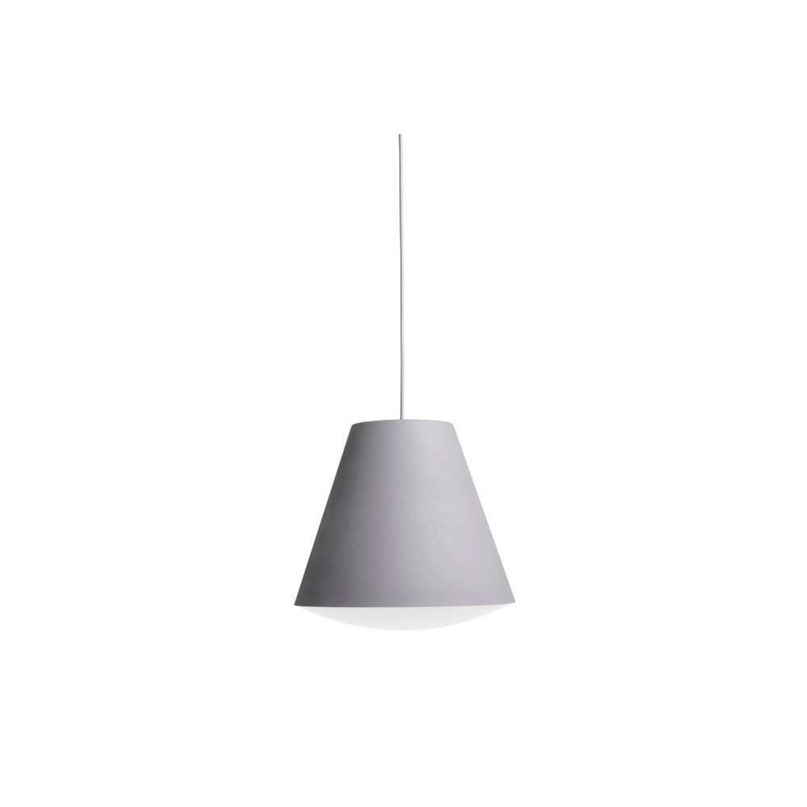 Sinker S Lampada a Sospensione Dusty Grey - HAY