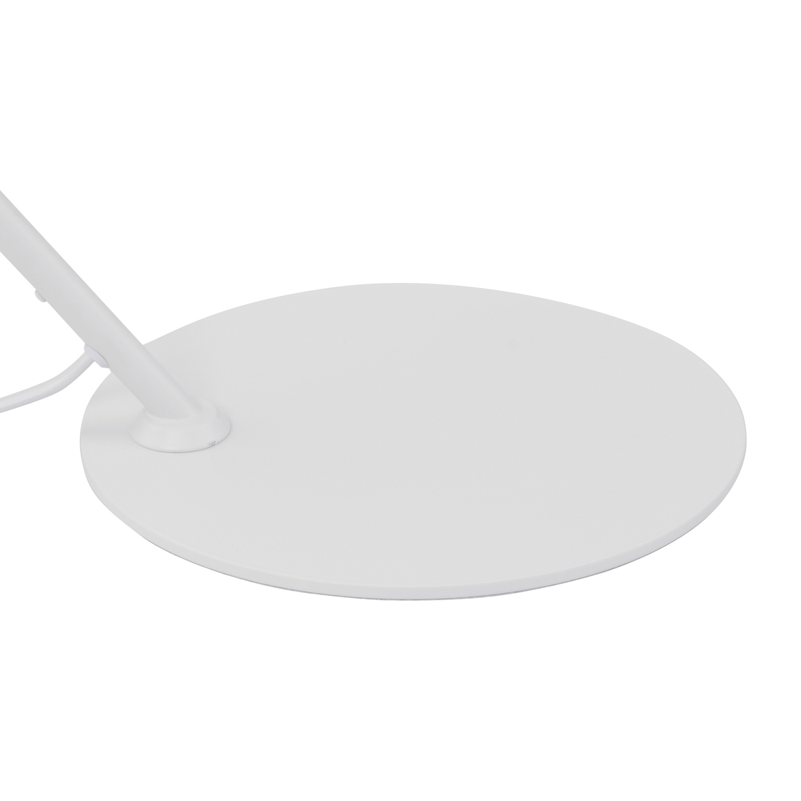 Lindby lampe à poser Corali, blanc, métal, hauteur 64cm