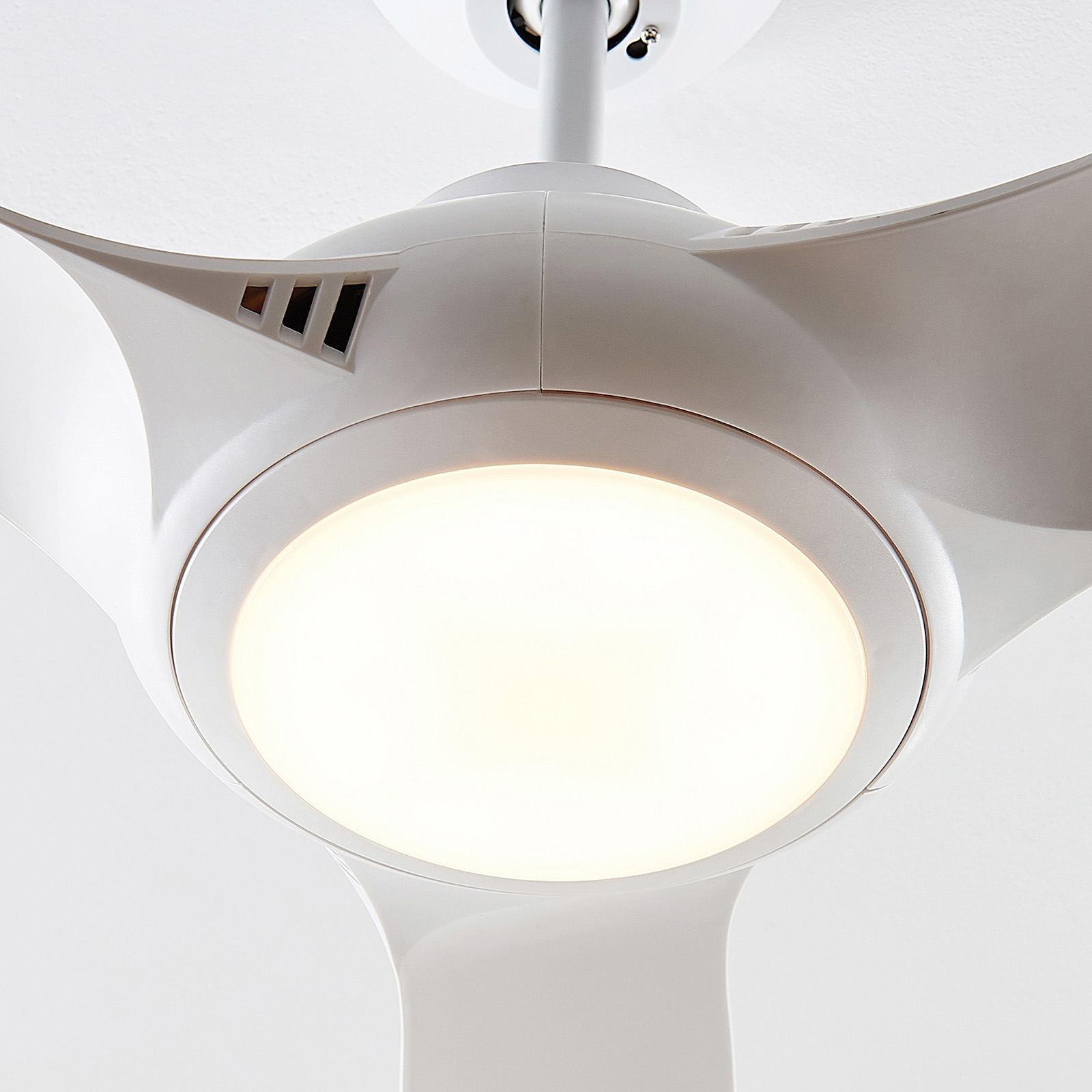 Starluna Aila LED-Ventilator 3 Flügel weiß