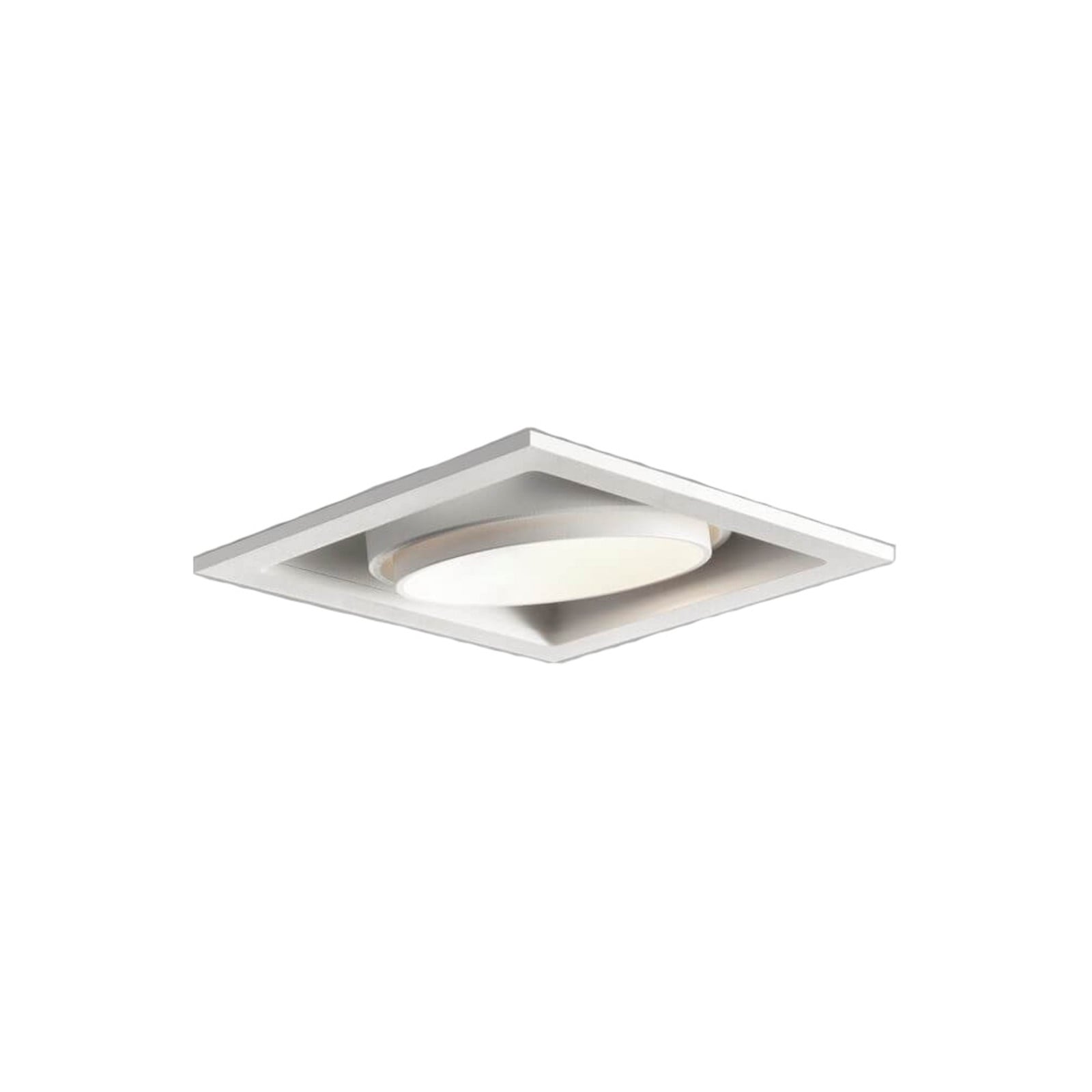 Ghost+1 Indbygningsspot 9W 2700/3000K Hvid LIGHT-POINT - Stue - Aluminium