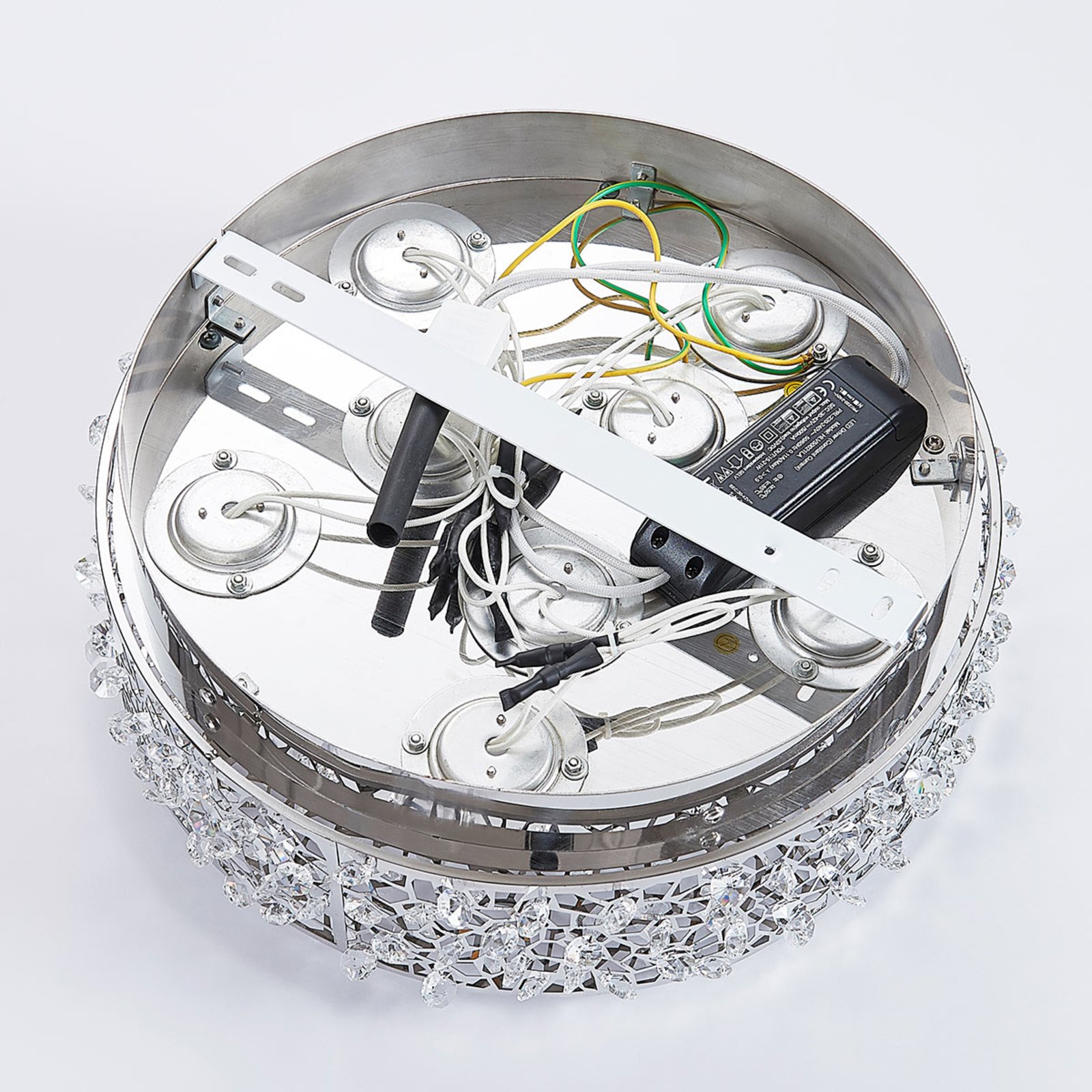 Felias Plafondlamp Chrome/Clear - Lucande