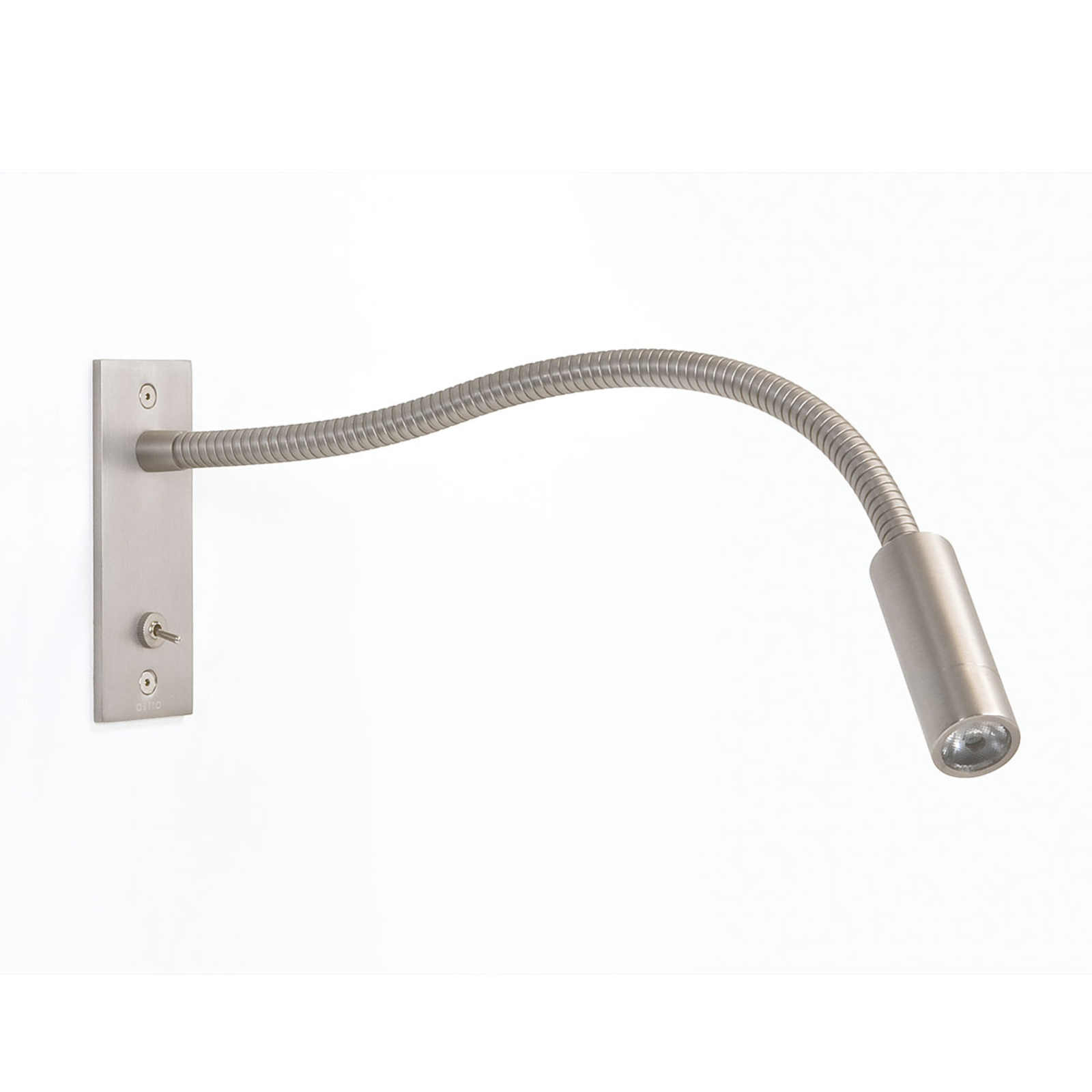 Foco de pared LED empotrable Leo Switched flexible