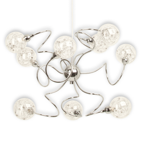 Joya - originale lampada a sospensione a 9 luci
