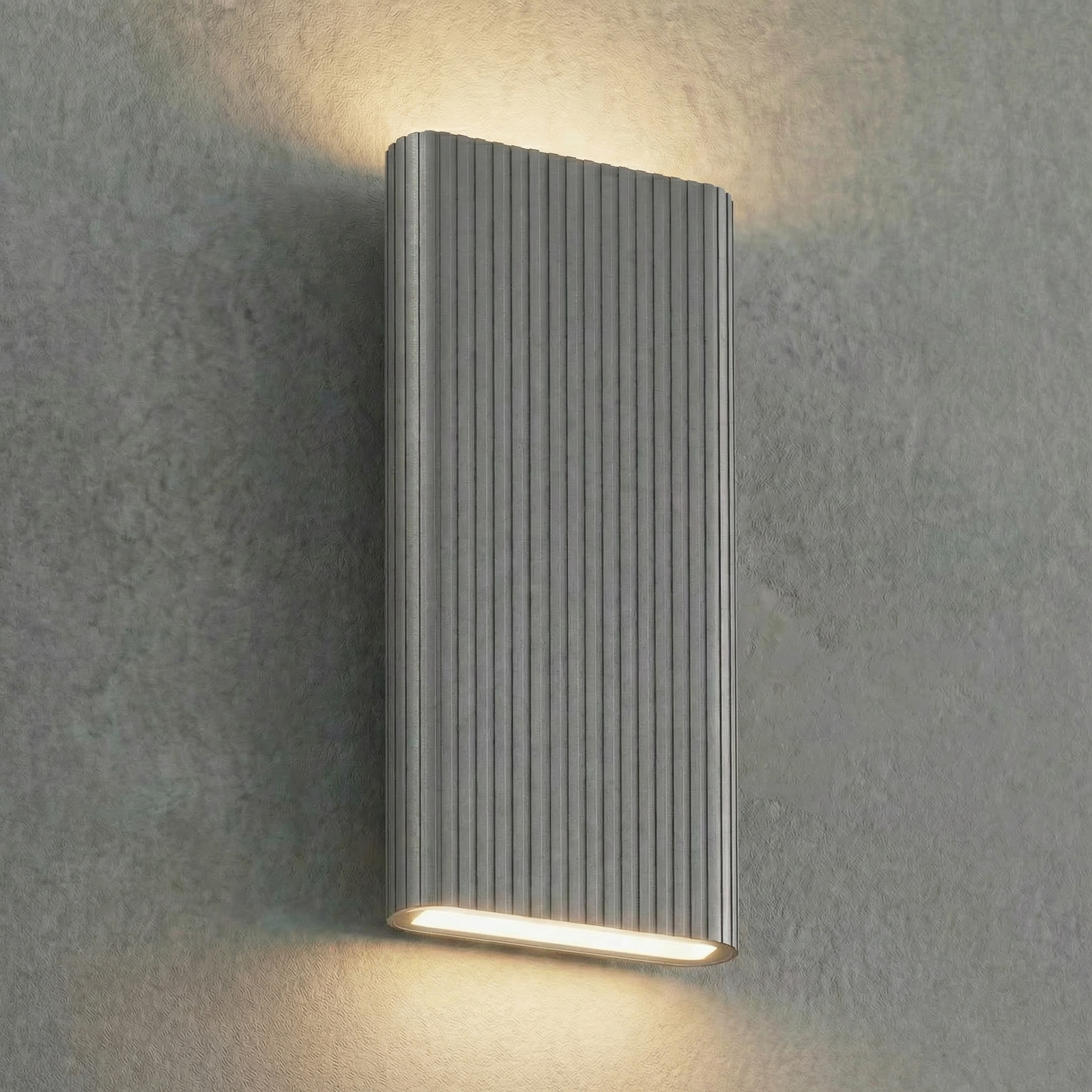 Kinkiet zewnętrzny LED Raija, antracytowy, 40 cm, CCT – Lucande