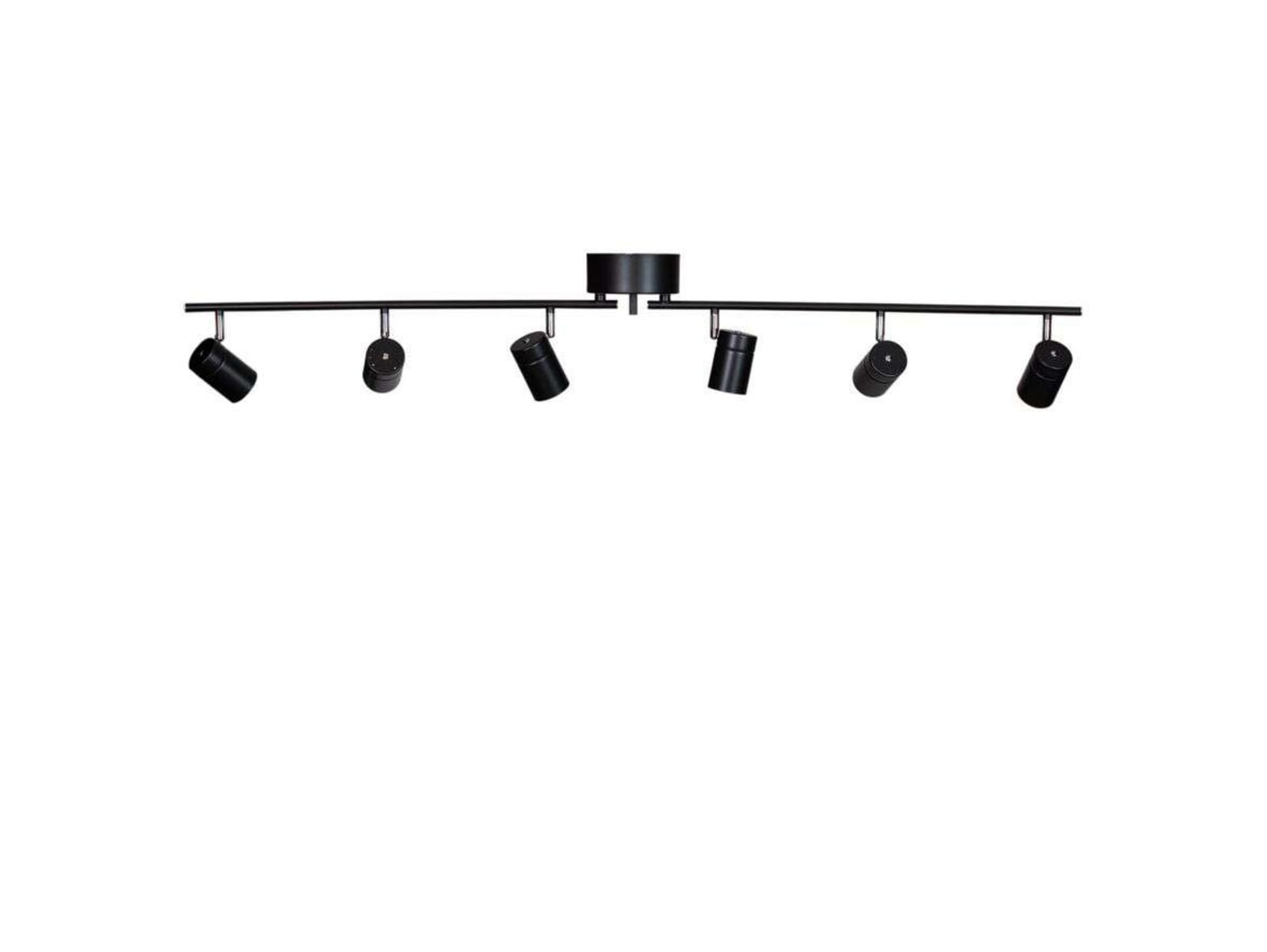 Correct 6 Plafond Matt Black By Ryd&eacute;ns - Metall