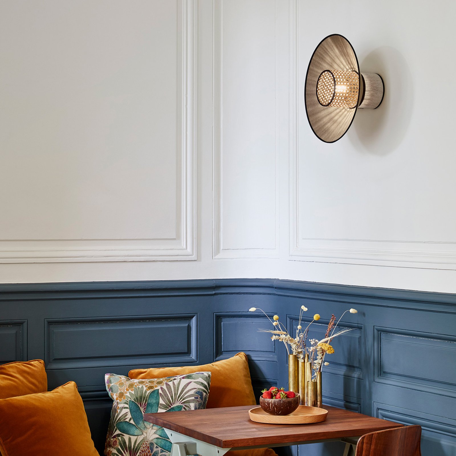 Singapour Wandleuchte, nude - MARKET SET Singapour Wandleuchte, nude - MARKET SET