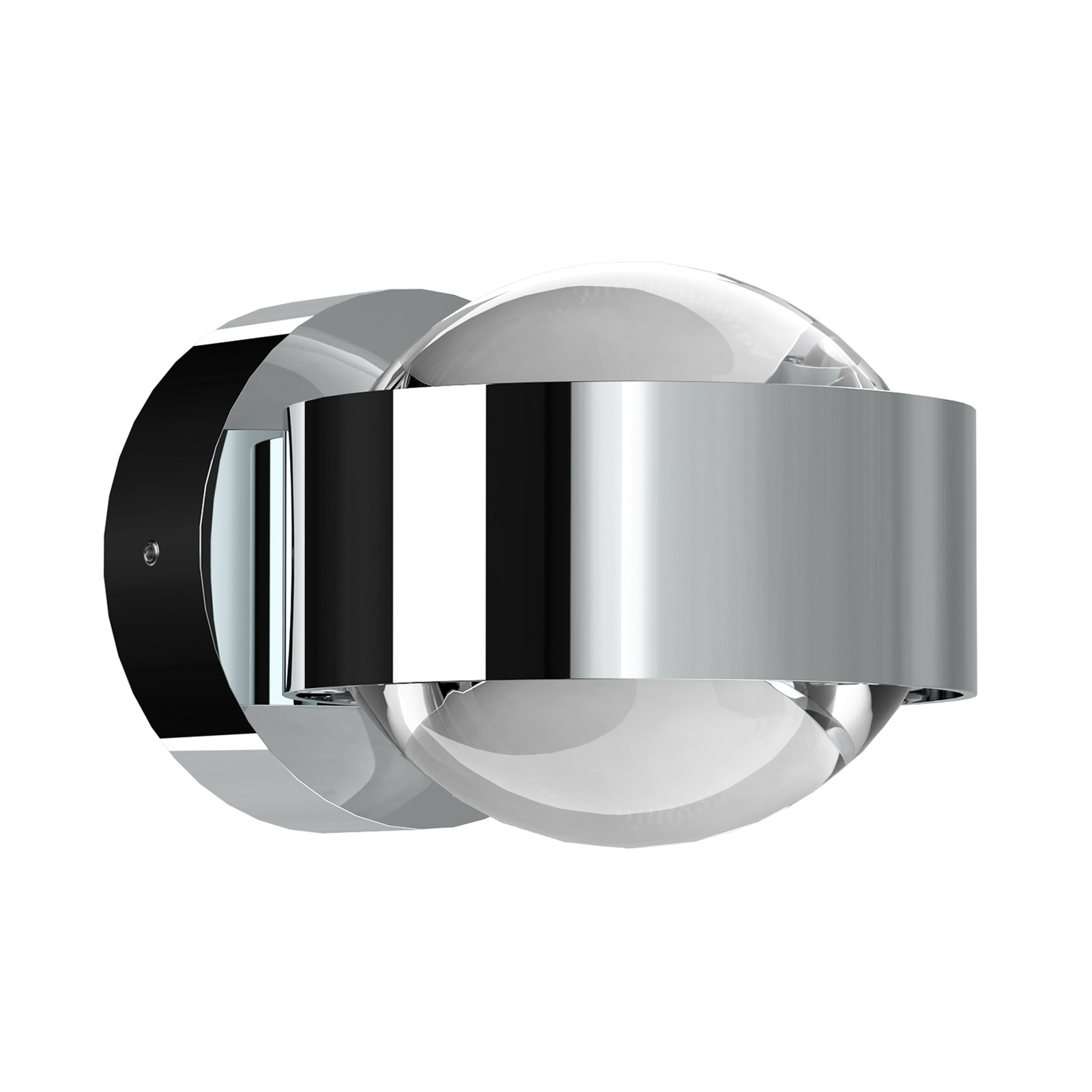 Puk Mini Wall, G9, wall light with clear lenses