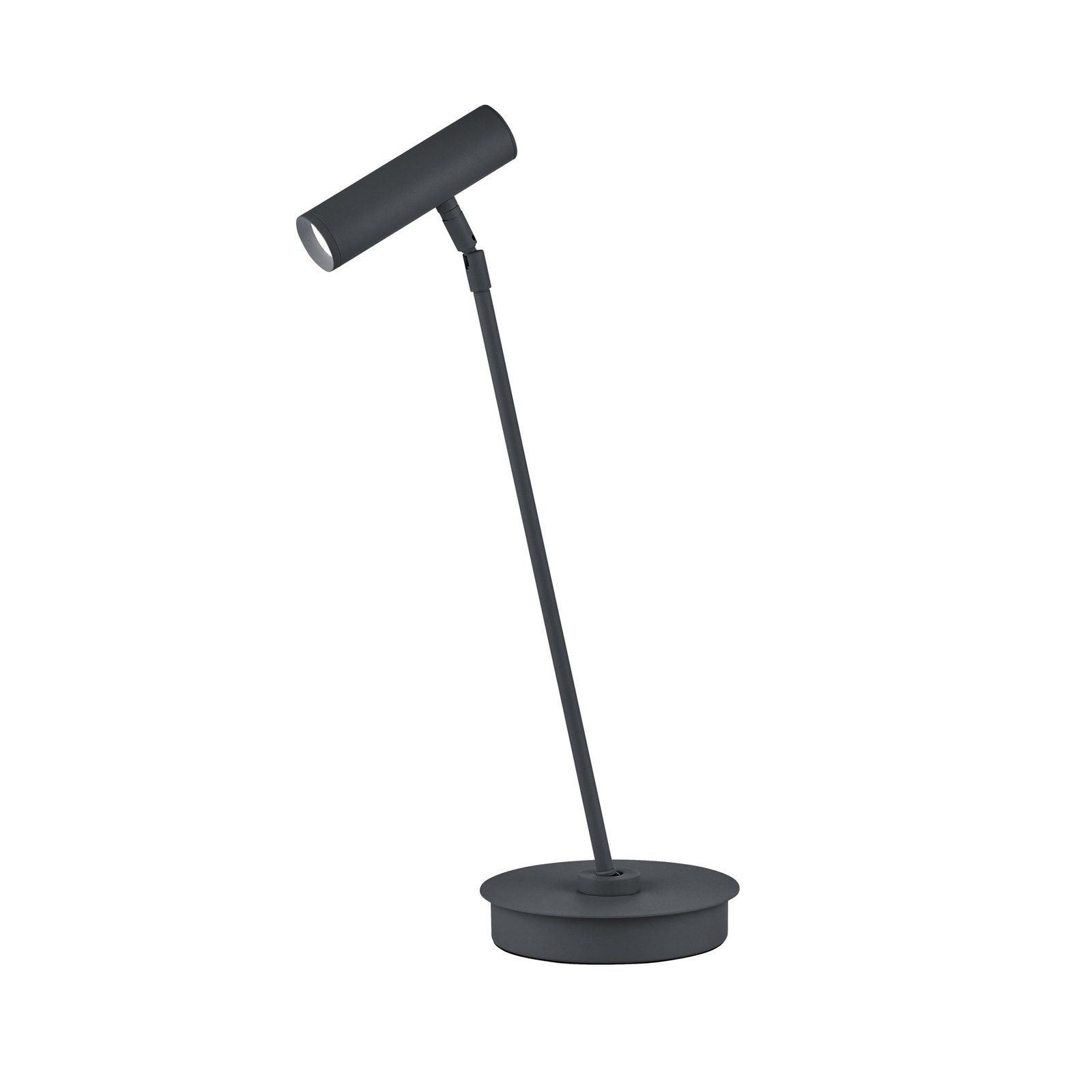 Tom Pro lámpara de mesa LED, negro, altura 47 cm, CCT, atenuador