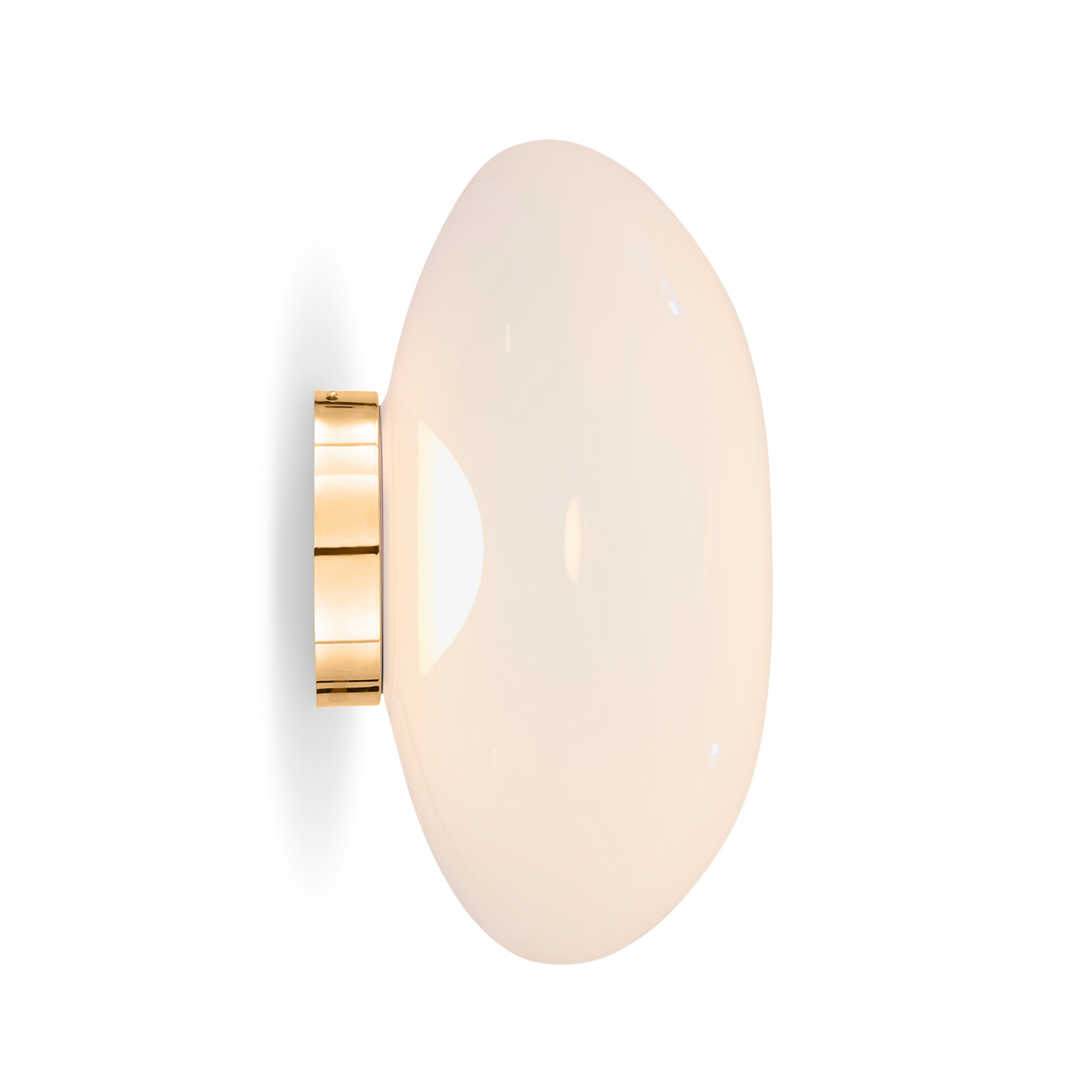 Melt Surface LED wandlamp Opal/Gold - Tom Dixon