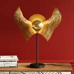 KARE Bird Wings stolová lampa, mosadz potiahnutá