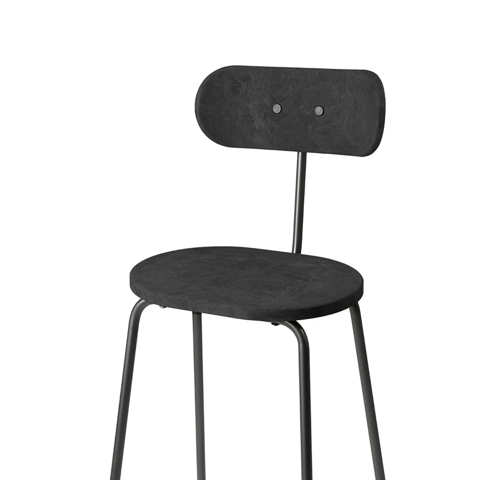 Earth Backrest Stuhl, schwarz, Stahl, Höhe 104 cm - Mater Earth Backrest Stuhl, schwarz, Stahl, Höhe 104 cm - Mater