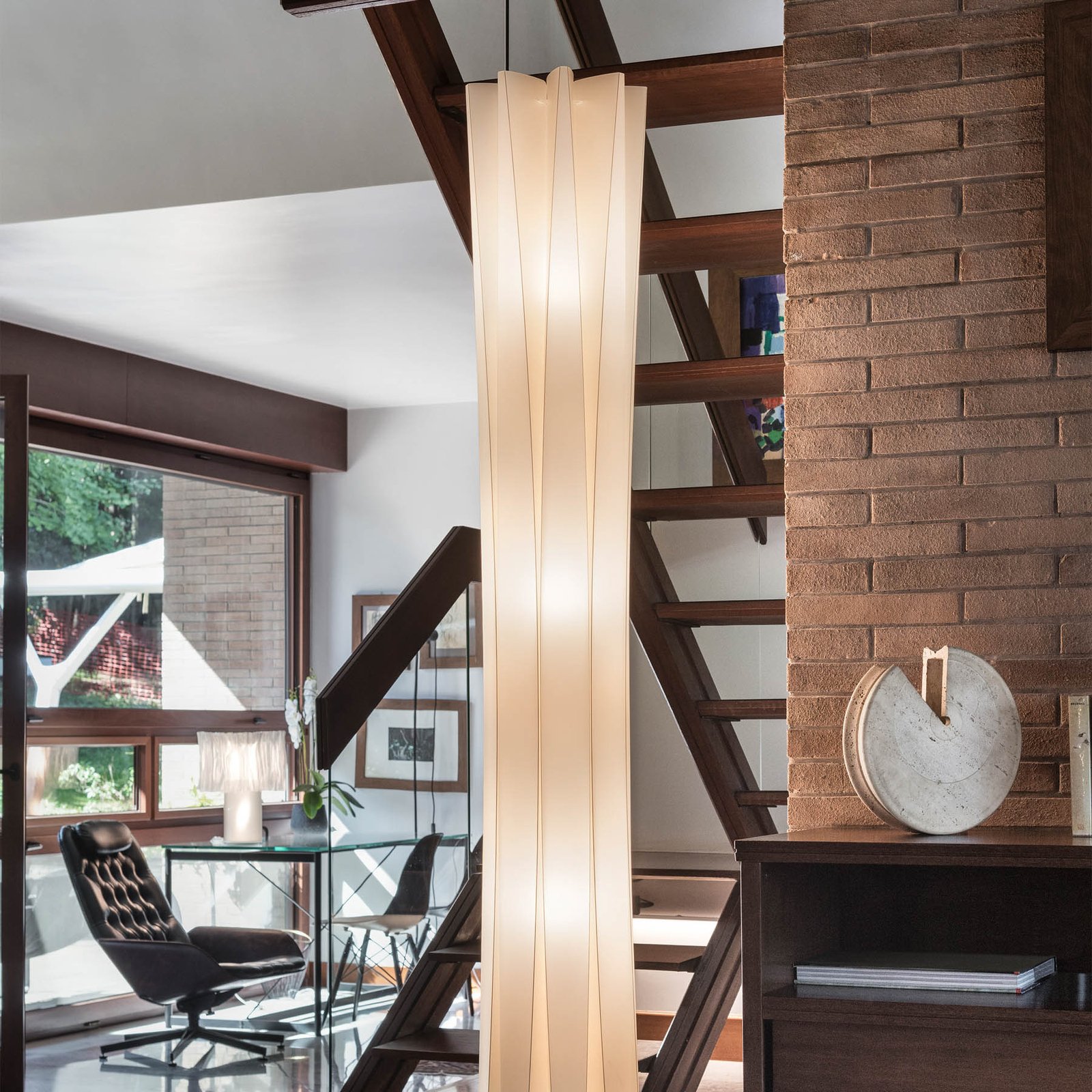 Bach Stehleuchte XXL Golden - SLAMP