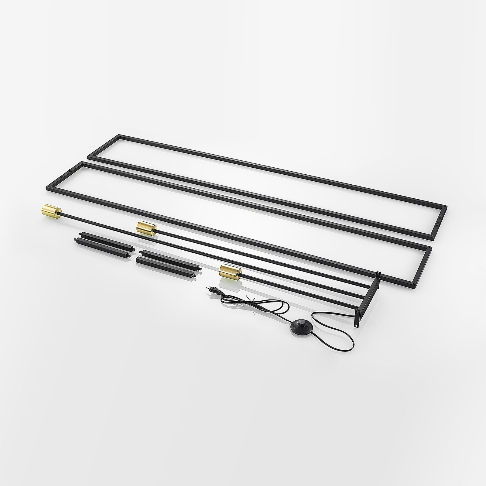 Tiliane Lampadaire Matt Black - Lindby