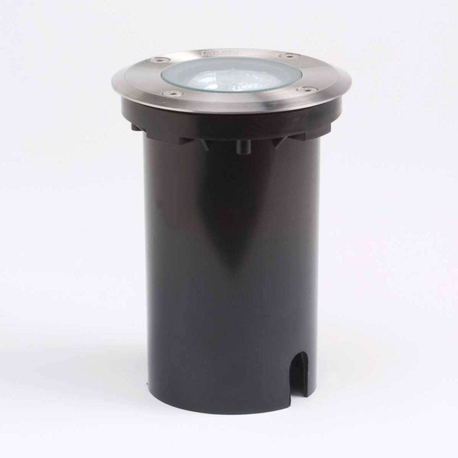 Konstmide GROUND SPOT deck light, round, stainless steel, plastic, GU10, 7 W, energy efficiency: A++
