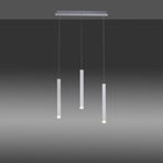 Bruno LED pendant light, 3-bulb