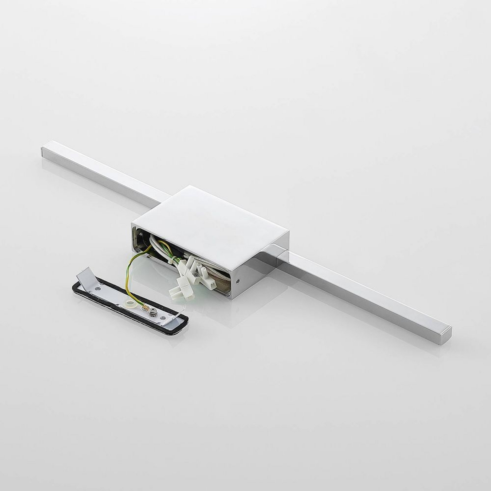 Metin Vegglampe L51,5 Chrome/White - Arcchio