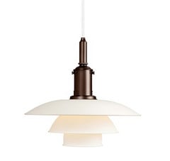 PH 3½-3 Lampada a Sospensione Bianco - Louis Poulsen