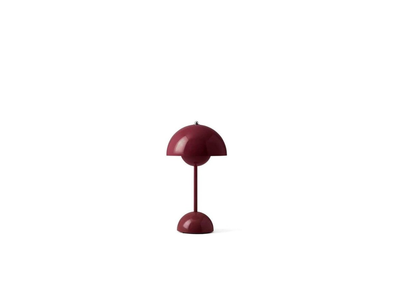 Flowerpot VP9 Portable Table Lamp Dark Plum - &Tradition