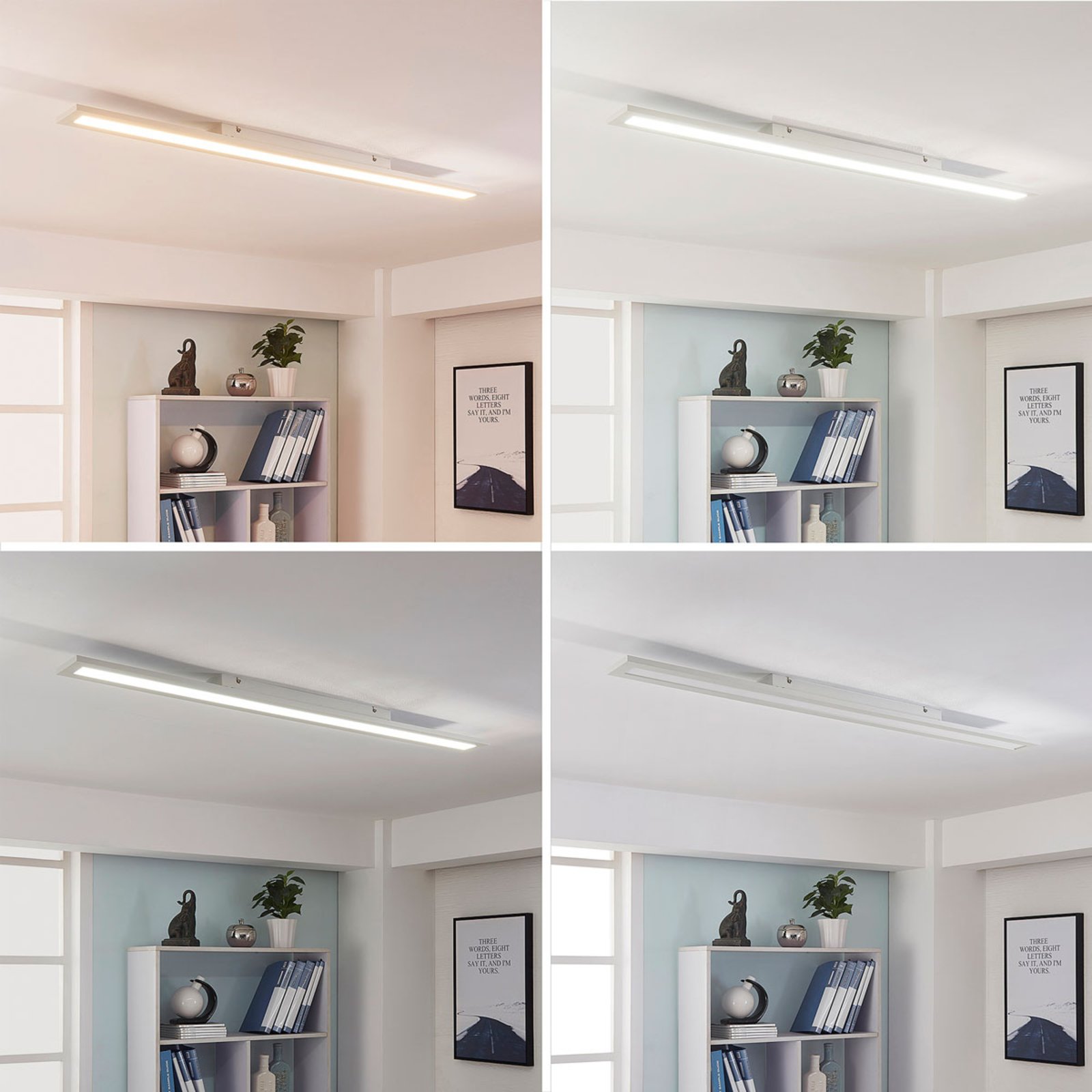 Arya Ceiling Lamp W9 White - Arcchio