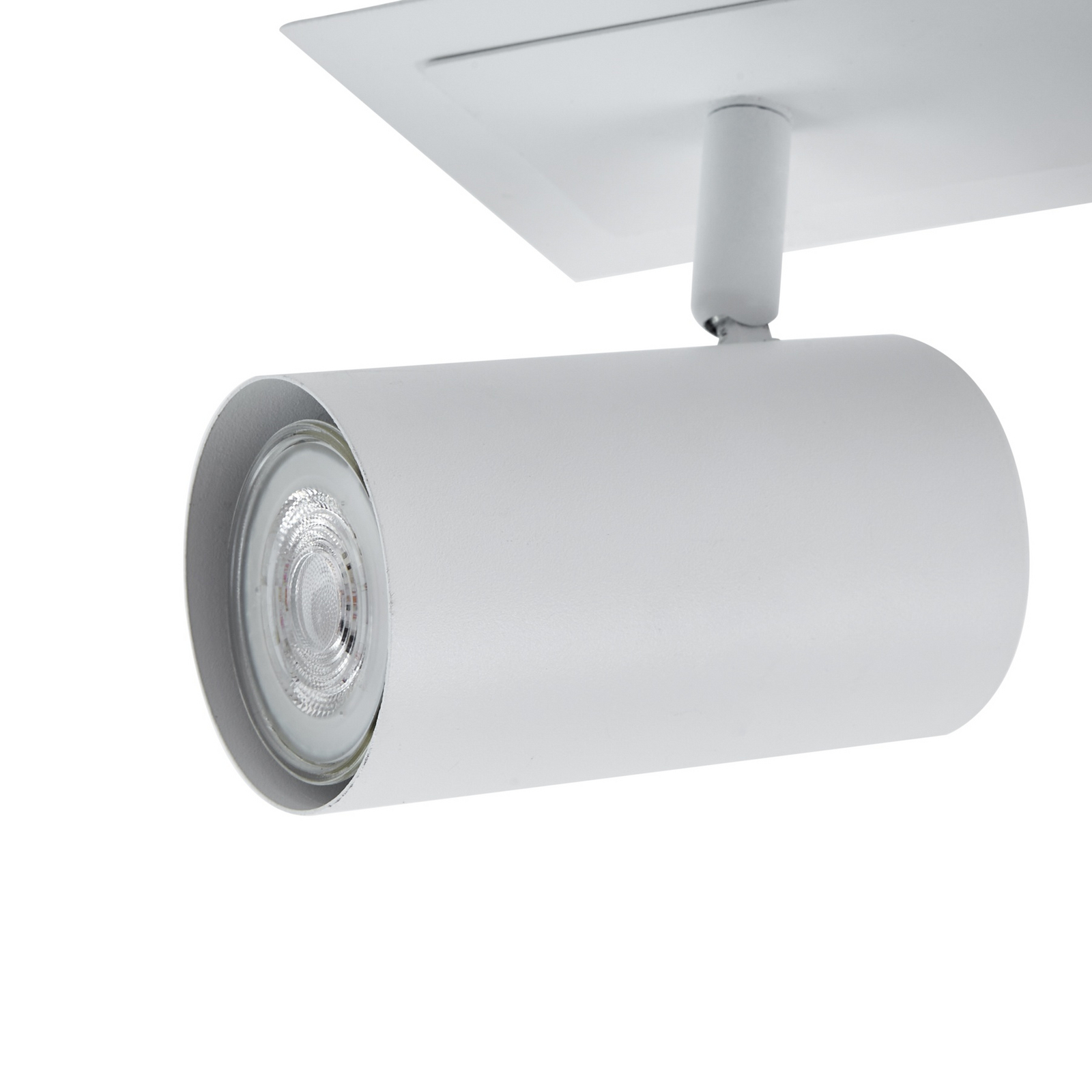 Faretto da soffitto Lindby Joffrey, 80 cm, bianco, a 4 luci, GU10