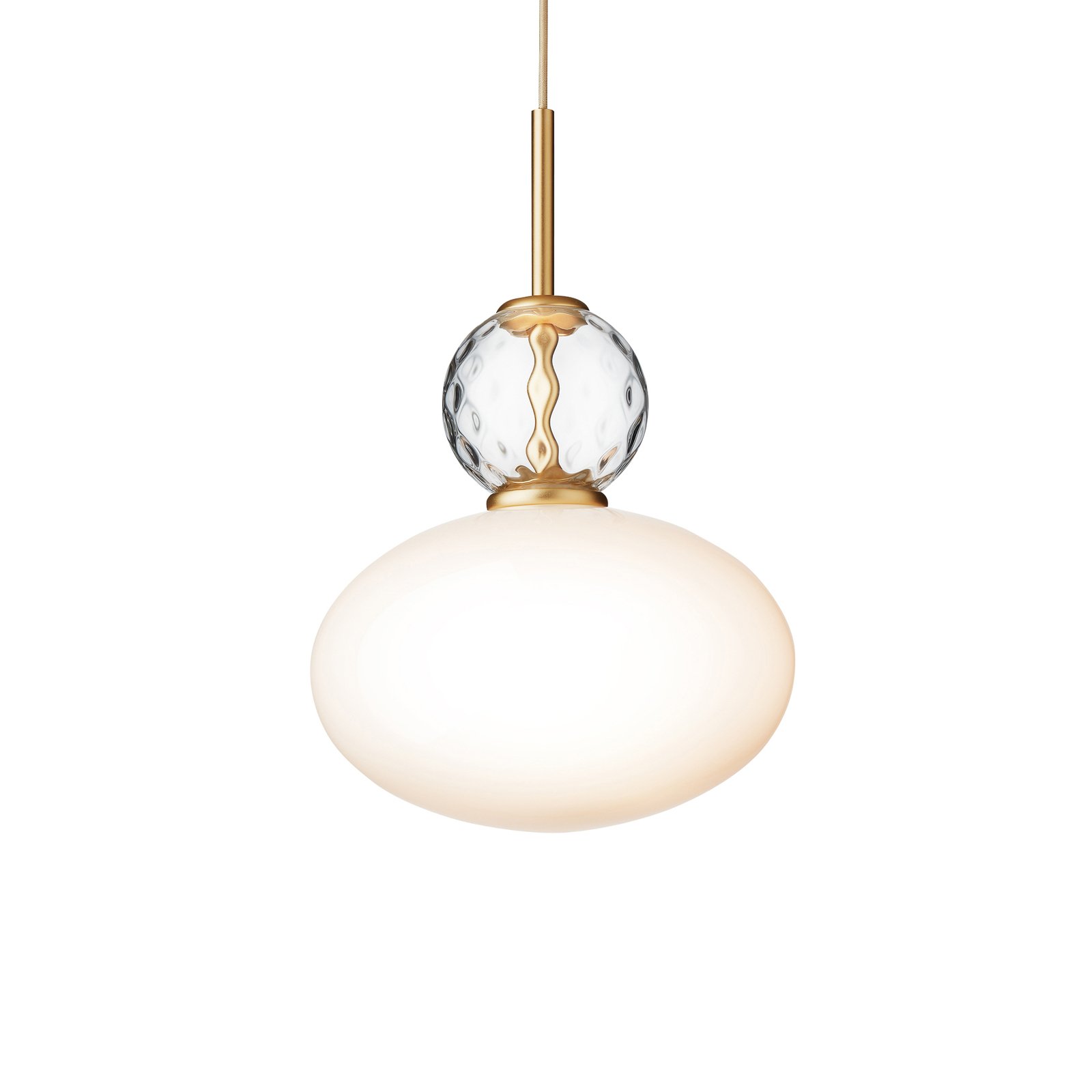Rizzatto 32 Riippuvalaisin Opal/Satin Brass - Nuura