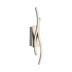 Safia Vegglampe Nickel/White - Lindby