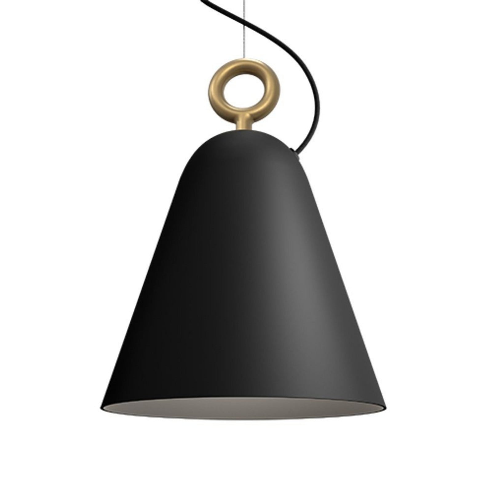 Bella Pendelleuchte Matt Black Herstal - Esszimmer - Metall
