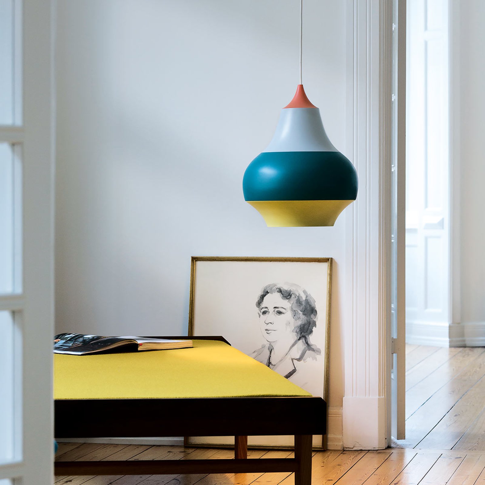 Cirque Pendant Ø380 Red Top - Louis Poulsen