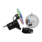 EUROLITE mirror ball set with pinspot