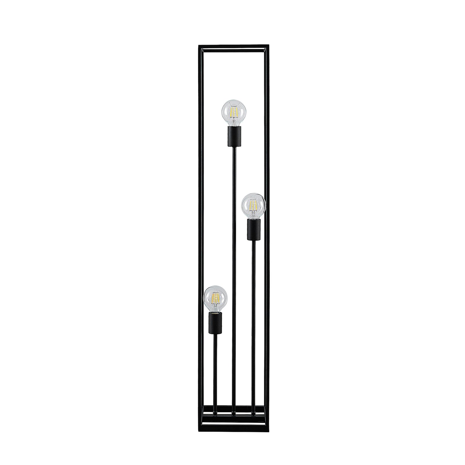 Krisha Vloerlamp Black - Lindby