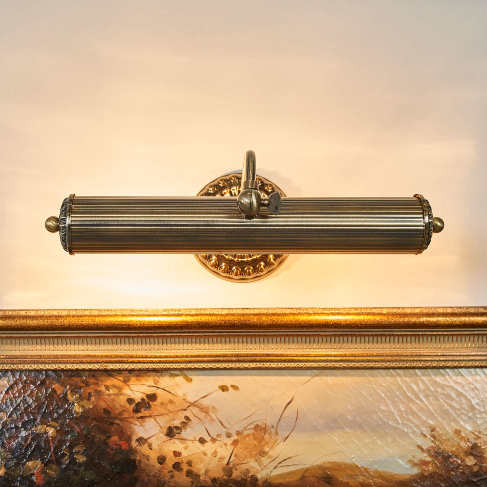 Joely Aplique de Pared Antique Brass - Lindby