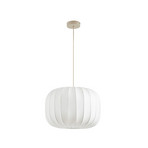 Bridget-riippuvalaisin, 1-lamppuinen, Ø 40 cm, beige – Lucande