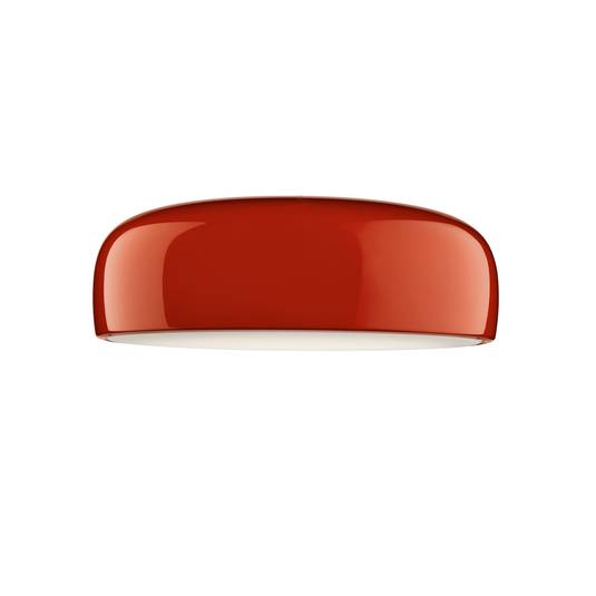 Plafoniera Led L+ CROSS In Metallo Rosso 30x17x13cm - 2 Luci Per Interni, Attacco GU10