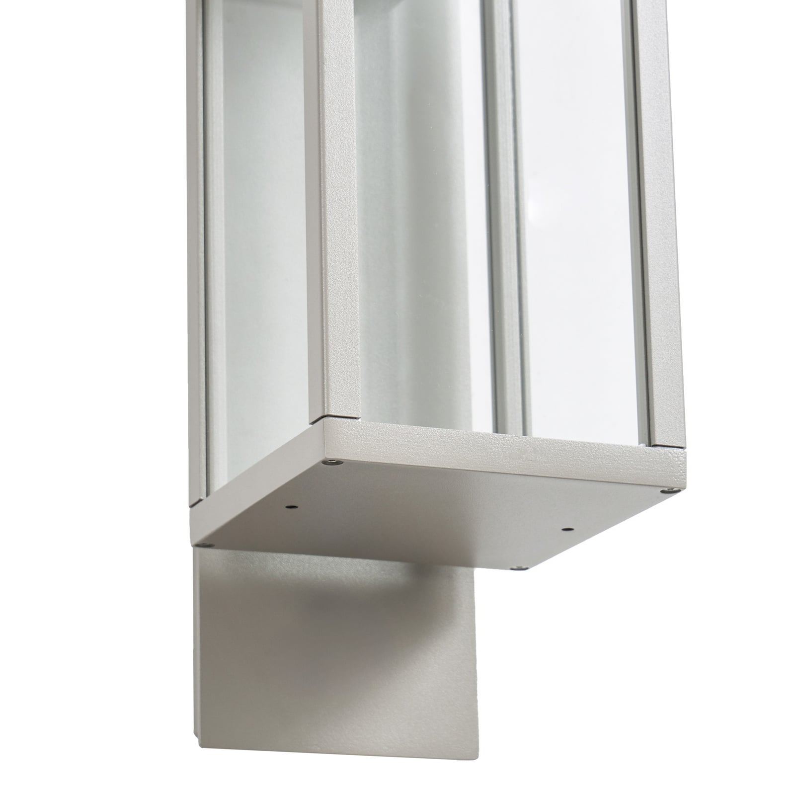 Ferdinand LED buiten wandlamp, aluminium, lichtgrijs, IP54 - Lucande Ferdinand LED buiten wandlamp, aluminium, lichtgrijs, IP54 - Lucande