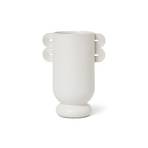 ferm LIVING Vase Muses Ania, white, height 26 cm, ceramic