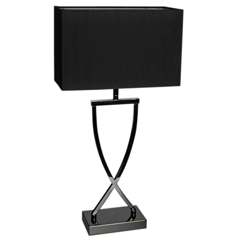 By Rydéns - Omega Lampe de Table Black/Chrome