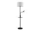 Aovan Stojací Lampa USB Black - Lindby