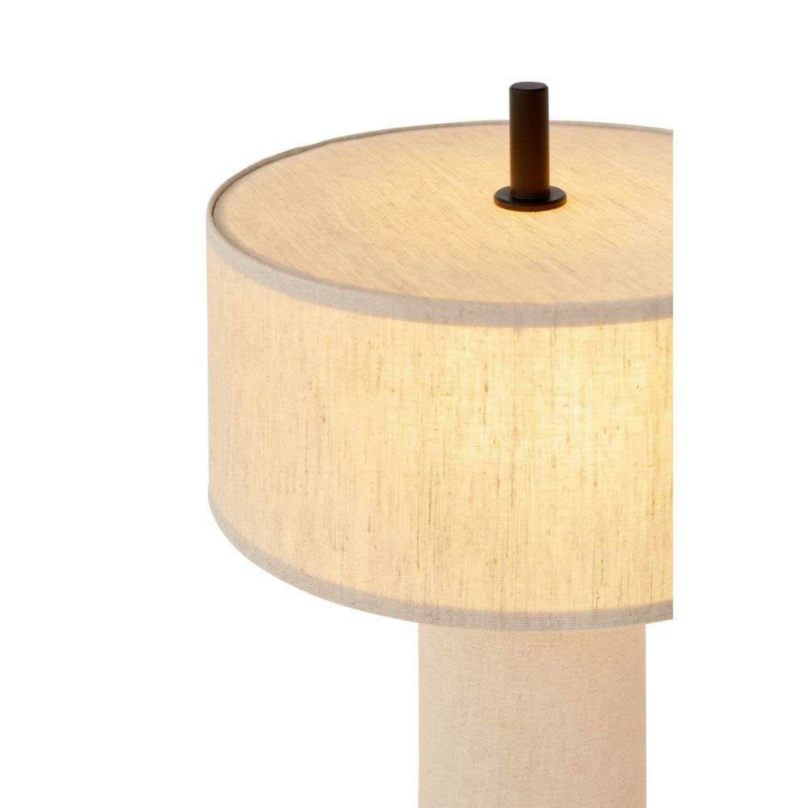 Margin Portable Bordslampa Beige Canvas - New Works