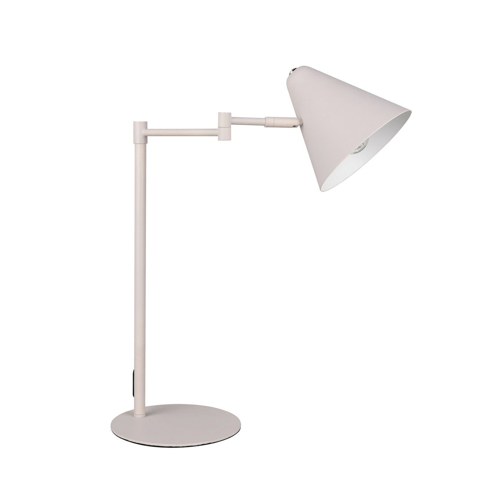 Lampada da tavolo Cosima, grigio chiaro, altezza 50 cm, metallo Lampada da tavolo Cosima, grigio chiaro, altezza 50 cm, metallo