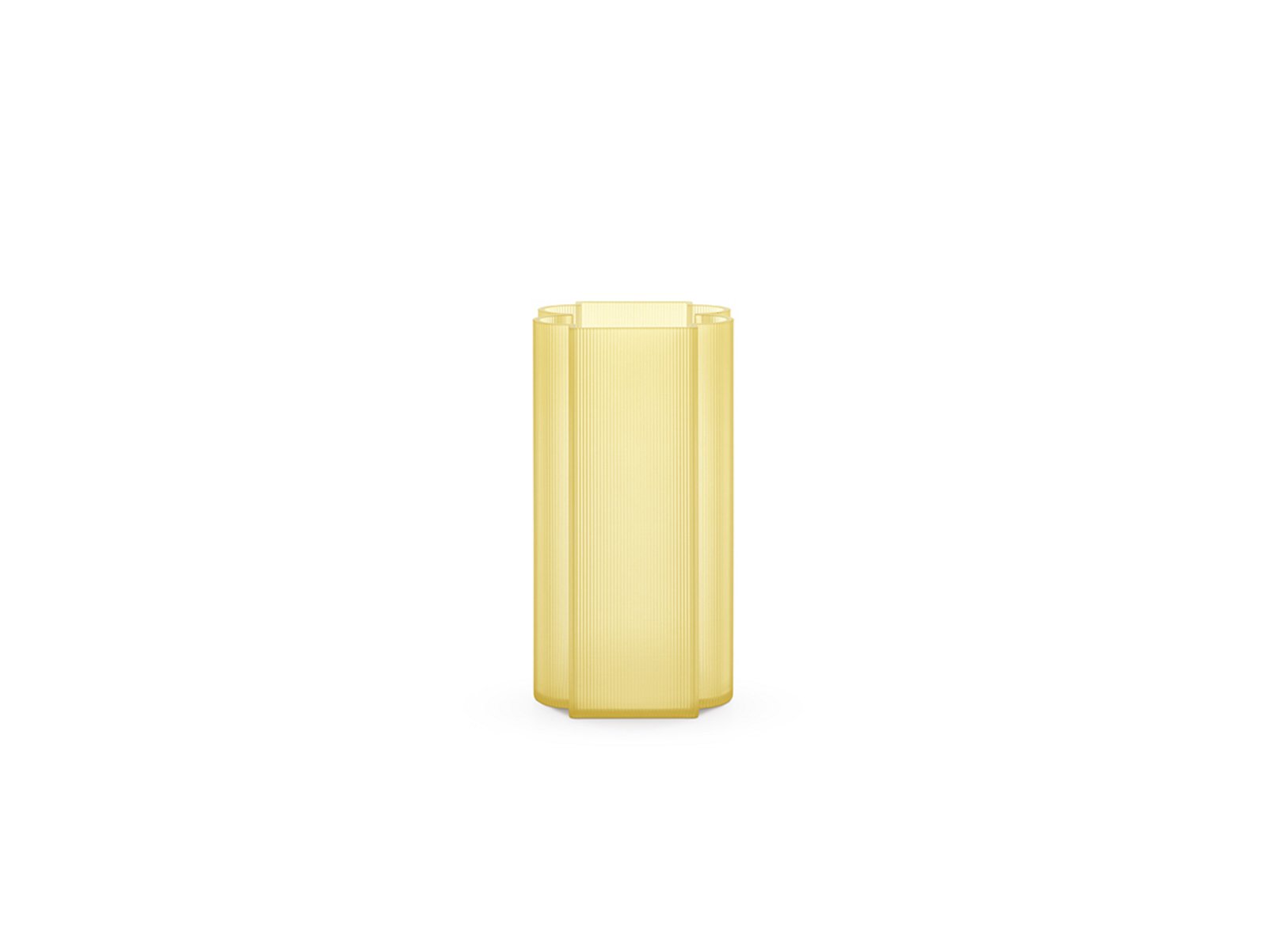 Okra Vase Tall Yellow - Kartell