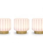 Dentelles 9 Portable Asztali Lámpa 3 pcs. Ø9 Gold - Atelier Pierre